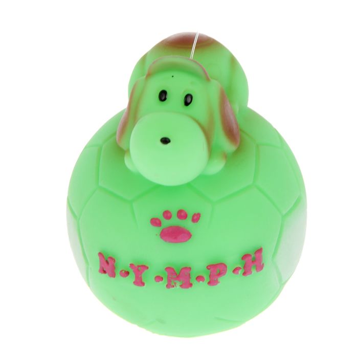 Игрушка "Щенок на мячике", 7 см