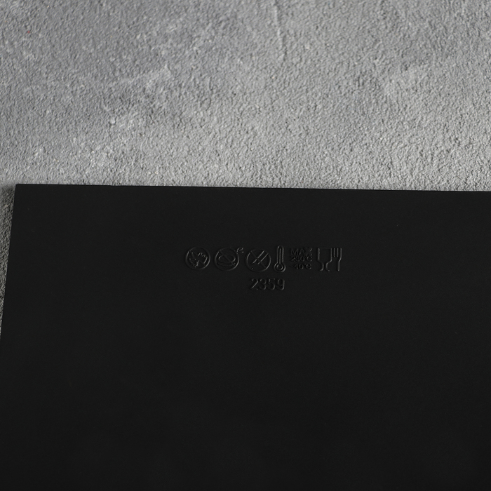 Форма для выпечки и муссовых десертов "Буше" с ковриком-трафаретом "Кофейные зерна", цвет белый