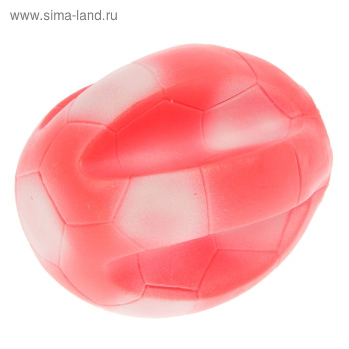 фото Игрушка "мяч ребристый", 13 см, микс зооник