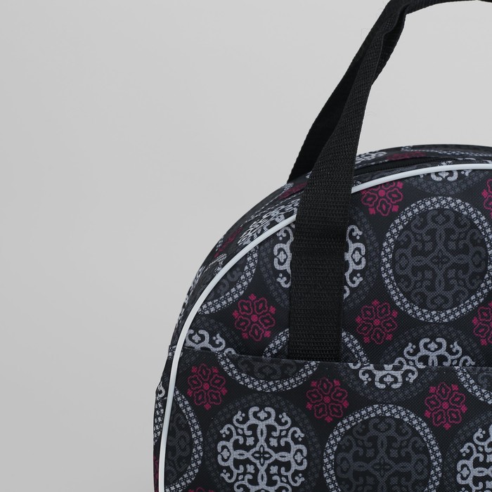 Сумка дорожная, отдел на молнии, наружный карман, цвет серый