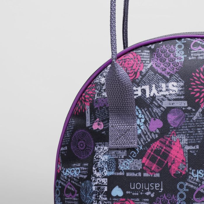 Сумка дорожная "Стиль", отдел на молнии, наружный карман