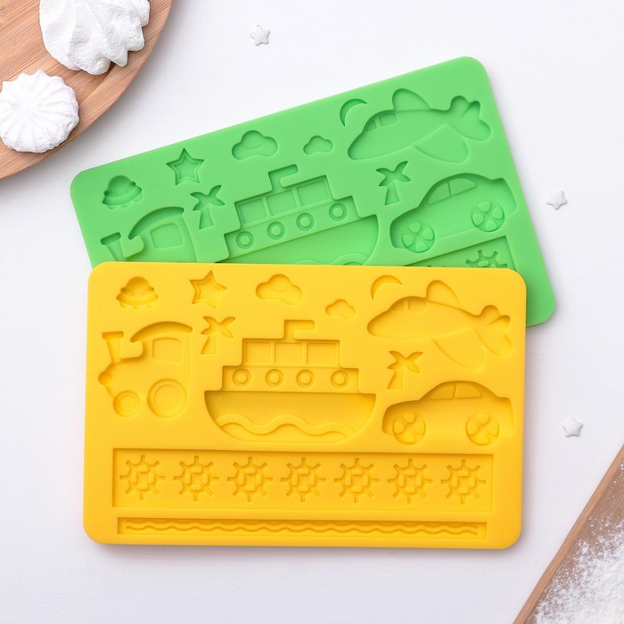 Молд 20х12 см "Водитель", цвета МИКС