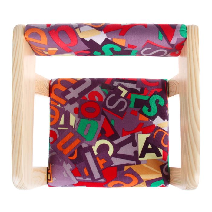 Стул детский регулируемый мягкий №1