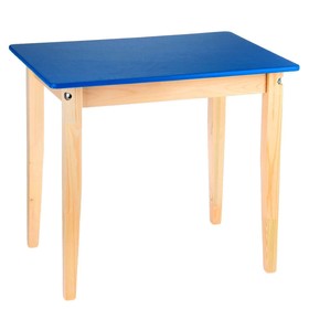 Стол детский №2 (Н=520) (600х450), цвет синий Ош