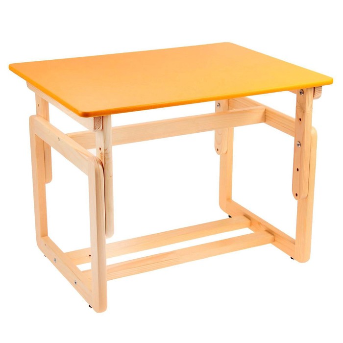 детский студийный стол для малышей регулируемый стол для детей Стол детский регулируемый, цвет жёлтый