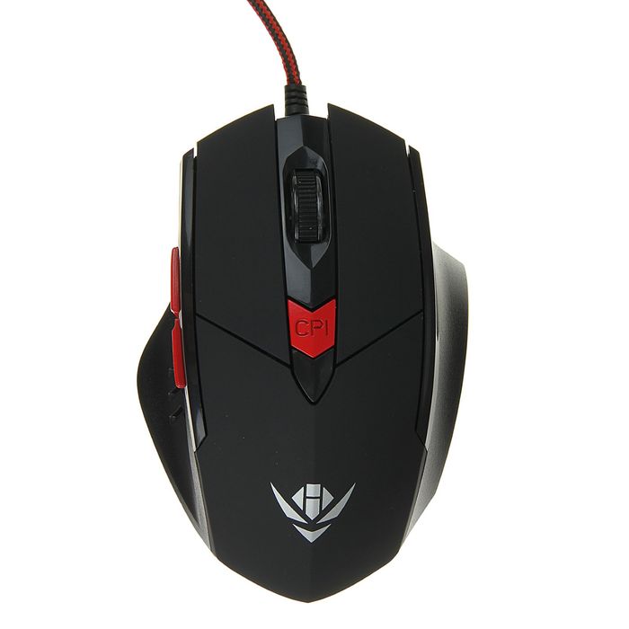 Мышь оптическая Nakatomi MOG-11U Gaming mouse, 6 кнопок+ролик прокрутки, USB
