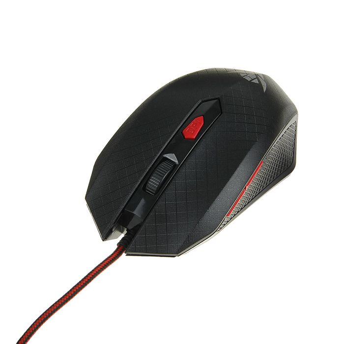 Мышь оптическая Nakatomi MOG-08U Gaming mouse, 6 кнопок+ролик прокрутки, USB