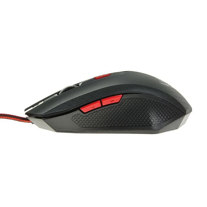 Мышь оптическая Nakatomi MOG-08U Gaming mouse, 6 кнопок+ролик прокрутки, USB