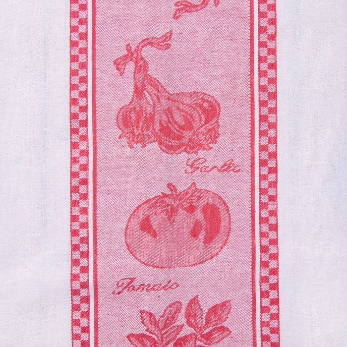Подарочный набор полотенец Bonita Помидор, базилик, чеснок 50х70 см 3 шт, жаккард, 130г/м, хл100%
