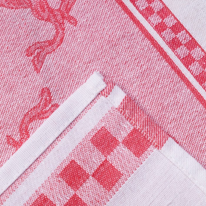 Подарочный набор полотенец Bonita Помидор, базилик, чеснок 50х70 см 3 шт, жаккард, 130г/м, хл100%