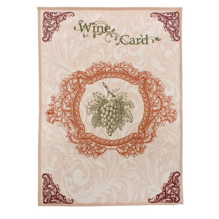 Подарочный набор вафельных полотенец Bonita Бордо 44х59см 3шт, 120г/м, 100%