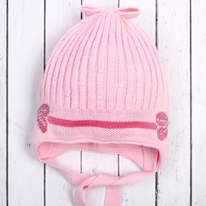 Шапка для девочки, размер 42-44, цвет МИКС 2737_М