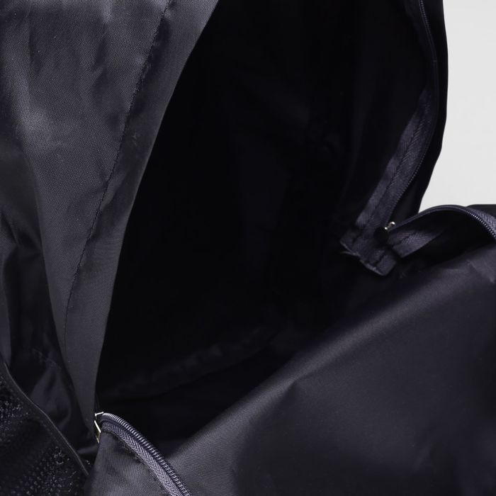 Рюкзак-трансформер на молнии, наружный карман, цвет чёрный