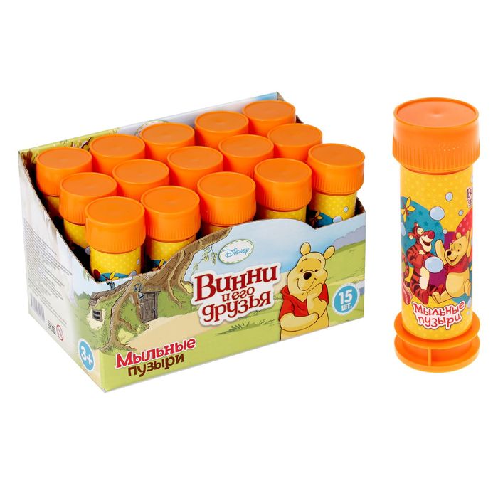 Мыльные пузыри " Медвежонок Винни", Медвежонок Винни и его друзья, 45 мл