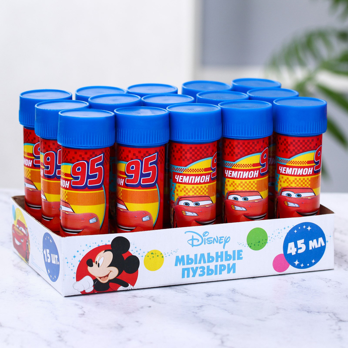 Мыльные пузыри "Чемпион", Тачки, 45 мл