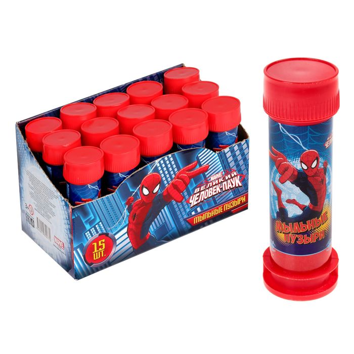 Мыльные пузыри "Человек-паук" , 45 мл