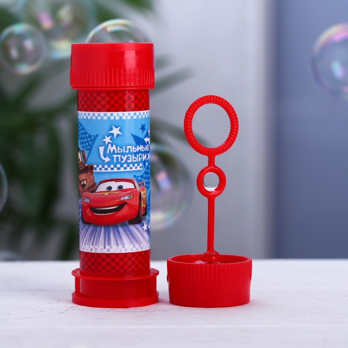 Мыльные пузыри "Молния Маккуин", Тачки, 45 мл