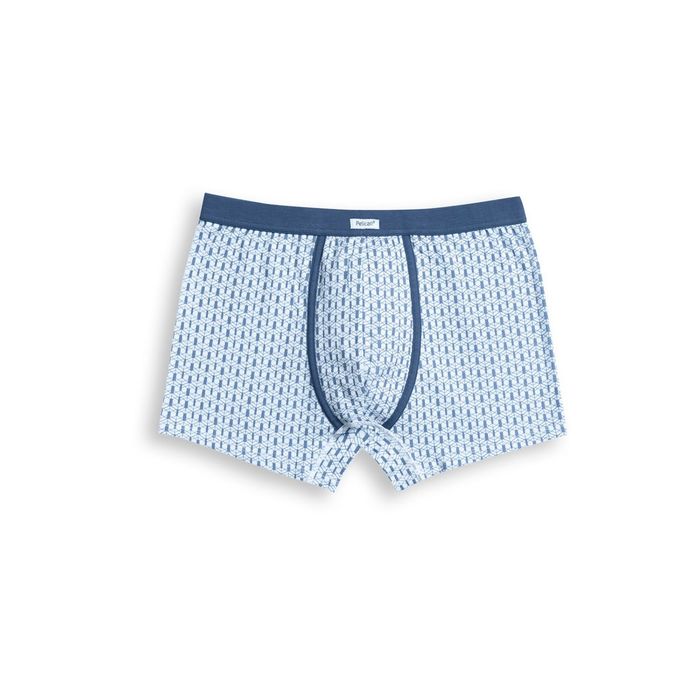 Трусы мужские, размер 46 (М), цвет голубой