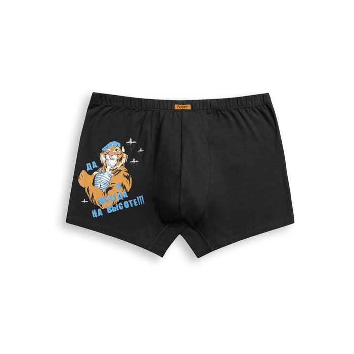 Трусы мужские, размер 46 (М), цвет чёрный