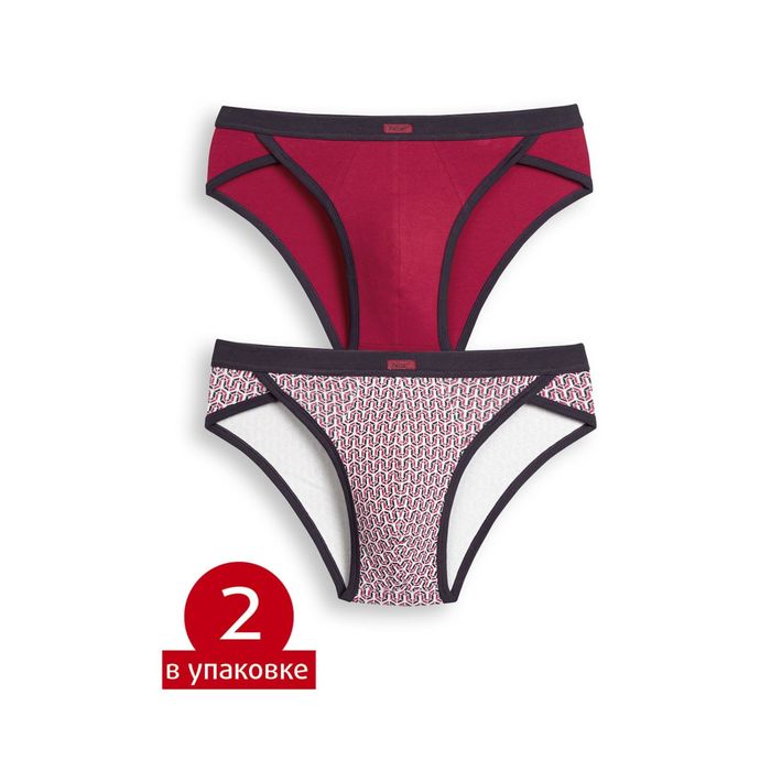 Трусы мужские, размер 52 (XXL), цвет бордовый/бордовый