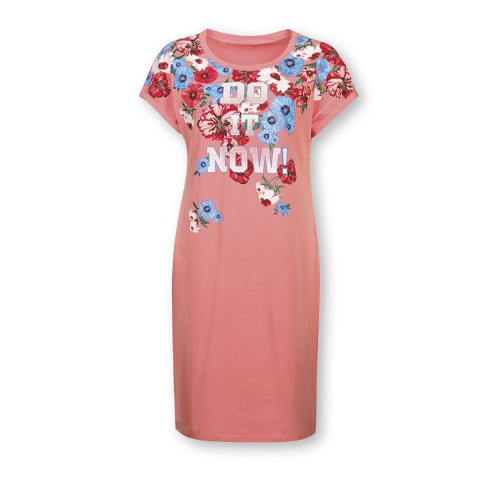 Платье женское, размер 44 (S), цвет коралловый