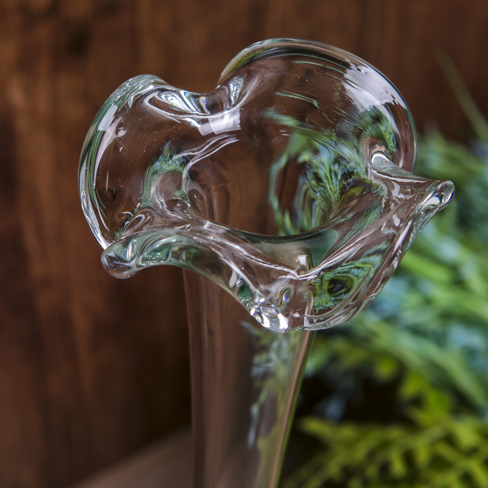 Ваза "Прямая" 51 см, прозр. (без декора)