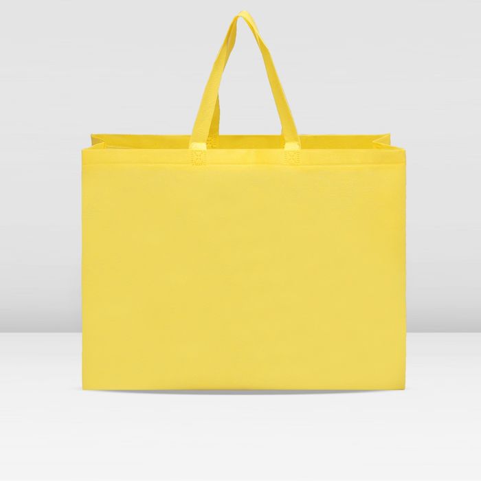 Сумка хозяйственная, 1 отдел, цвет жёлтый