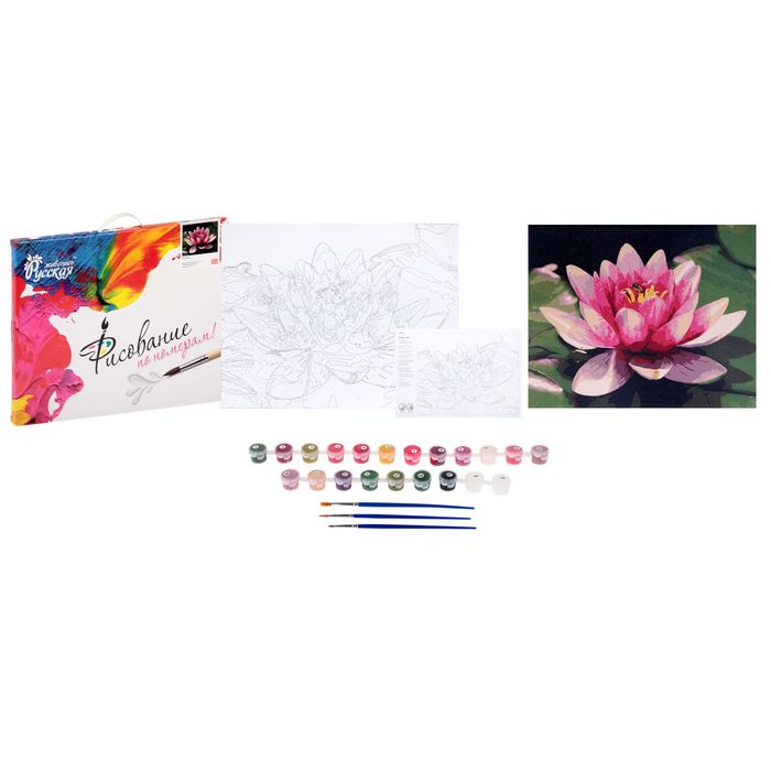 Рисование по номерам "Лотос"