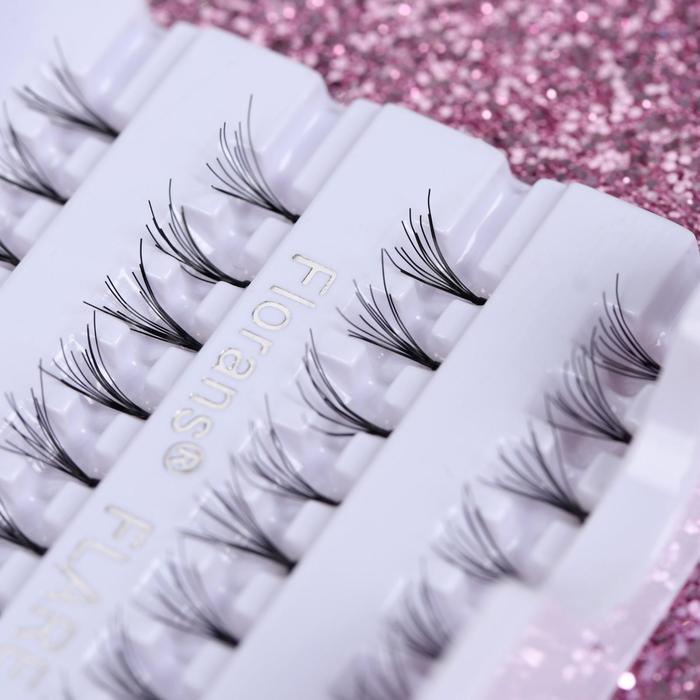 Ресницы для наращивания, пучки, 8мм