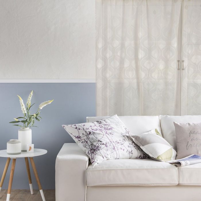 Тюль "Этель" Молочные лепестки, ширина 145 см, высота 270 см