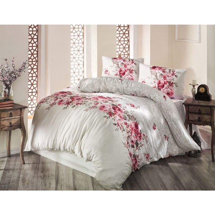 КПБ RANFORCE BELISSA 2 сп., размер 240х260, 200х220, 50х70-2 шт., цвет бежевый, ранфорс 115 г/м2   1