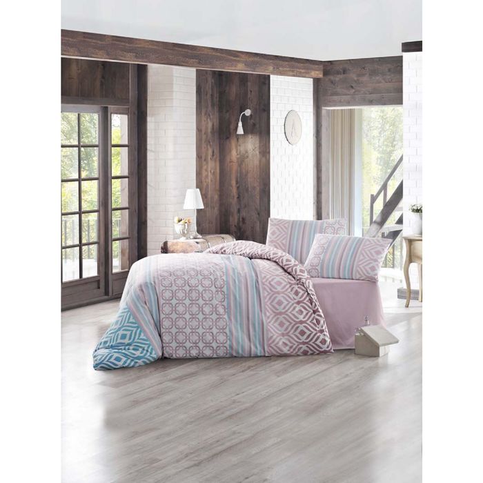 Постельное бельё ADAL 1,5 сп., 160x240, 160x220, 70х70-2шт., бязь 115 г/м², цвет сиреневый