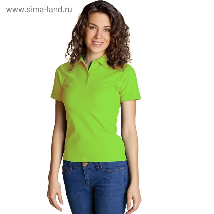фото Рубашка женская, размер 42, цвет ярко-зелёный stan