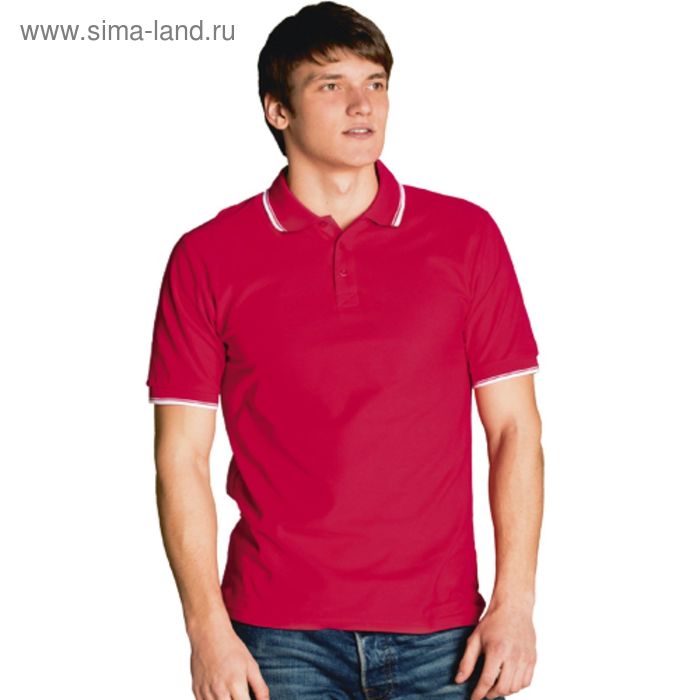 фото Рубашка мужская, размер 44, цвет красный stan
