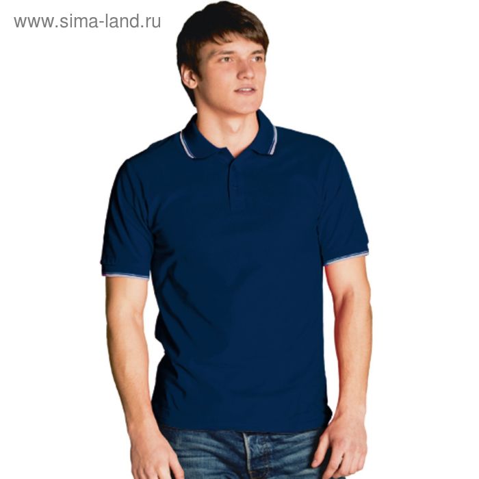 фото Рубашка мужская, размер 56, цвет тёмно-синий stan