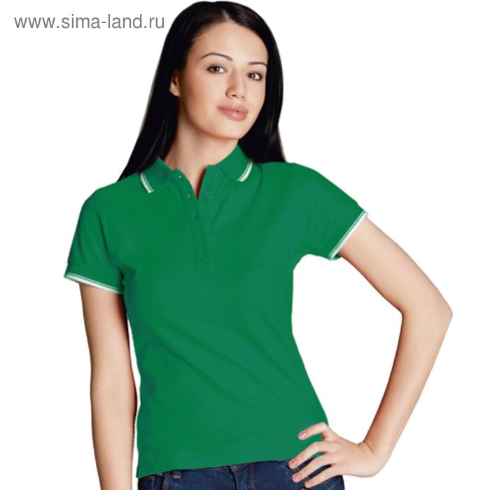 Рубашка женская, размер 48, цвет зелёный