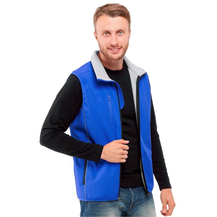 Жилет мужской StanThermoPro, размер 52, цвет синий 275 г/м