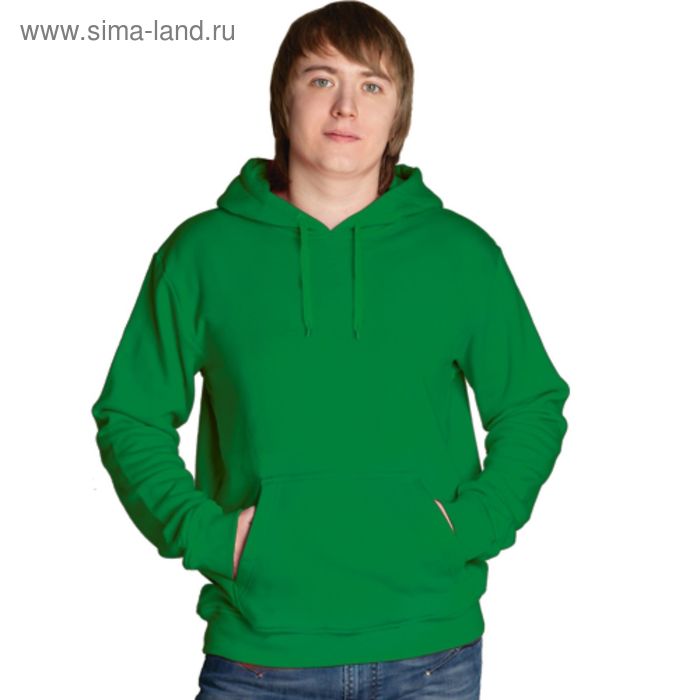 фото Толстовка мужская, размер 46, цвет зелёный stan