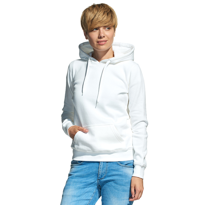 Толстовка женская StanFreedom, размер 46, цвет белый 280 г/м