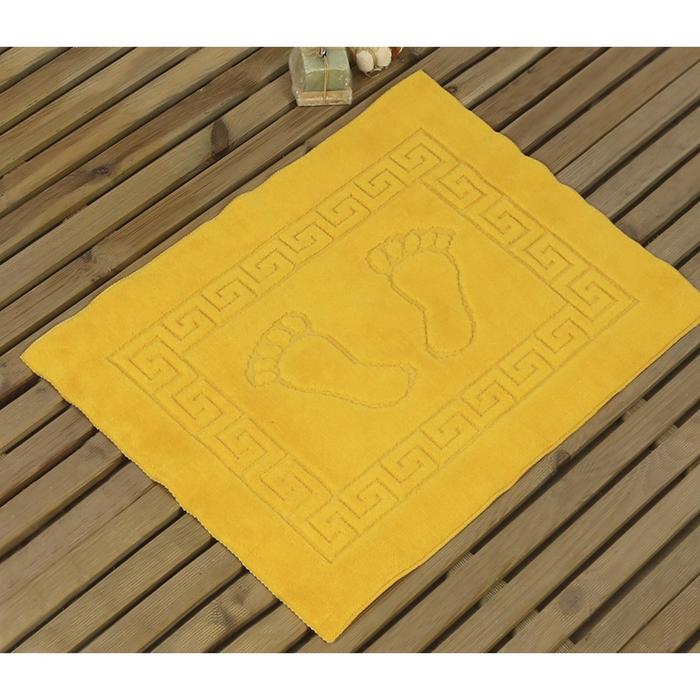 Коврик KARNA LIKYA, 50x70 см, 650 г/м2, цвет жёлтый