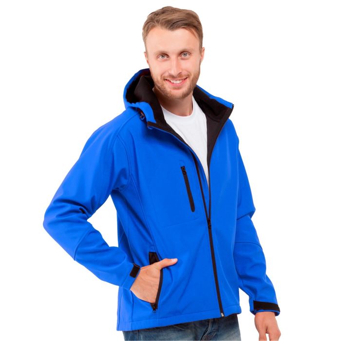 Куртка мужская StanThermoShell, размер 48, цвет синий 340 г/м