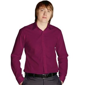 Сорочка мужская StanBusiness, размер 50, цвет винный 120 г/м Ош
