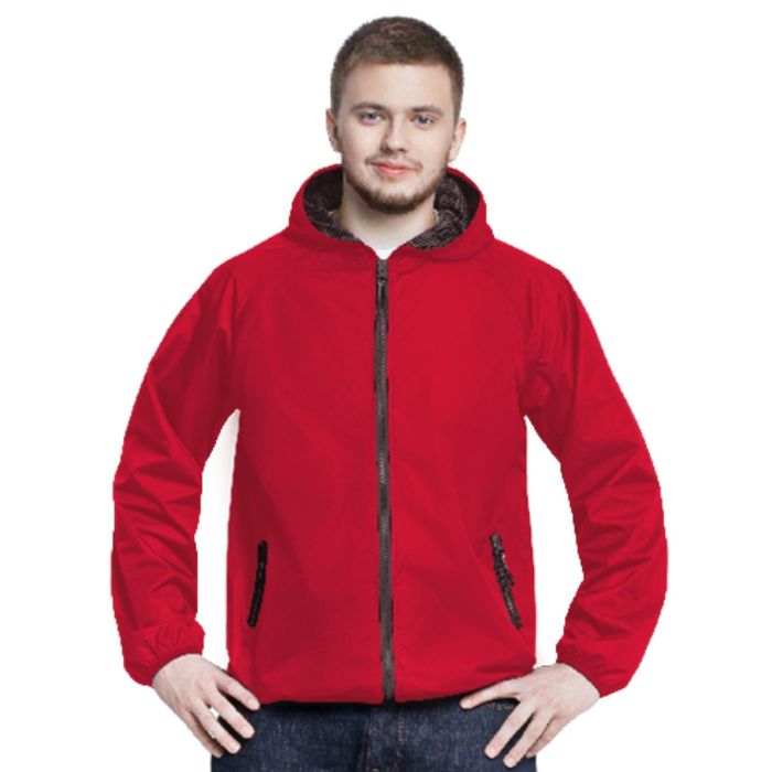 Ветровка муж/жен StanActual, размер 52, цвет красный
