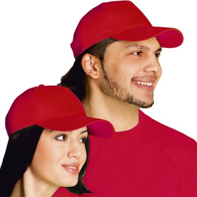 Бейсболка StanClassic, one size, цвет красный 150 г/м