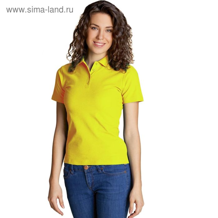 Рубашка женская, размер 48, цвет жёлтый
