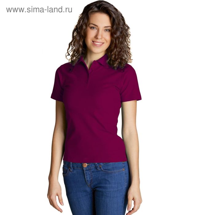 фото Рубашка женская, размер 48, цвет винный stan