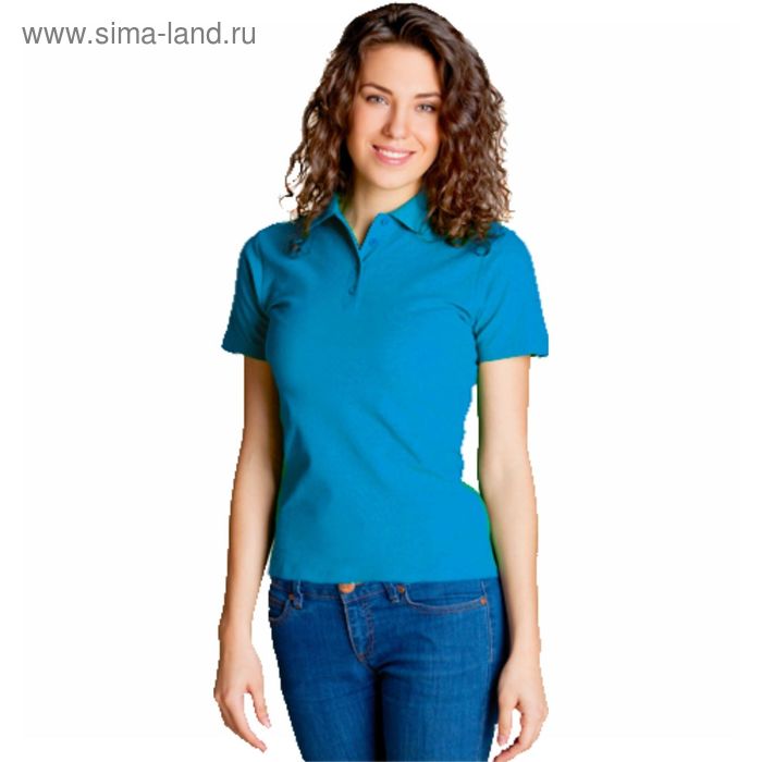 Рубашка женская, размер 46, цвет лазурный