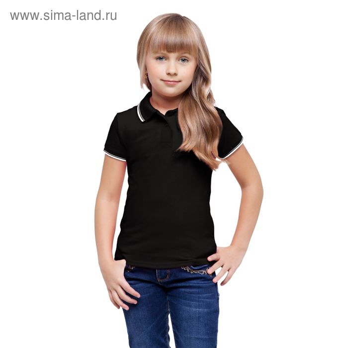 фото Рубашка детская, рост 164 см, цвет чёрный stan