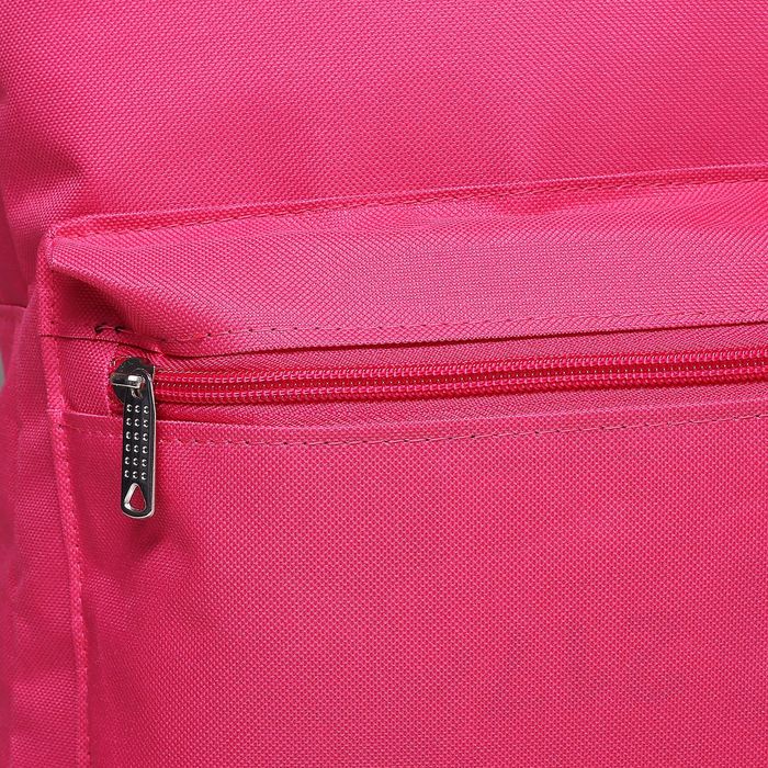 Рюкзак молодёжный, 1 отдел, наружный карман, цвет розовый/баклажан