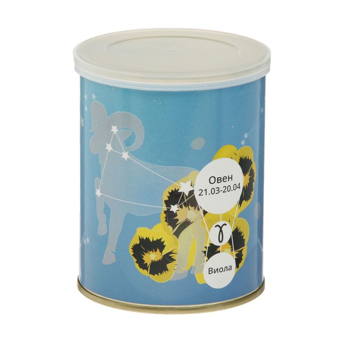 Растущая травка "Растения по знаку зодиака "ОВЕН" Виола